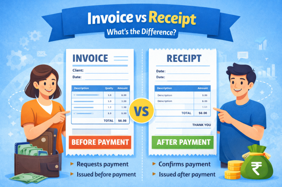 Invoice vs Receipt: What is the Difference?