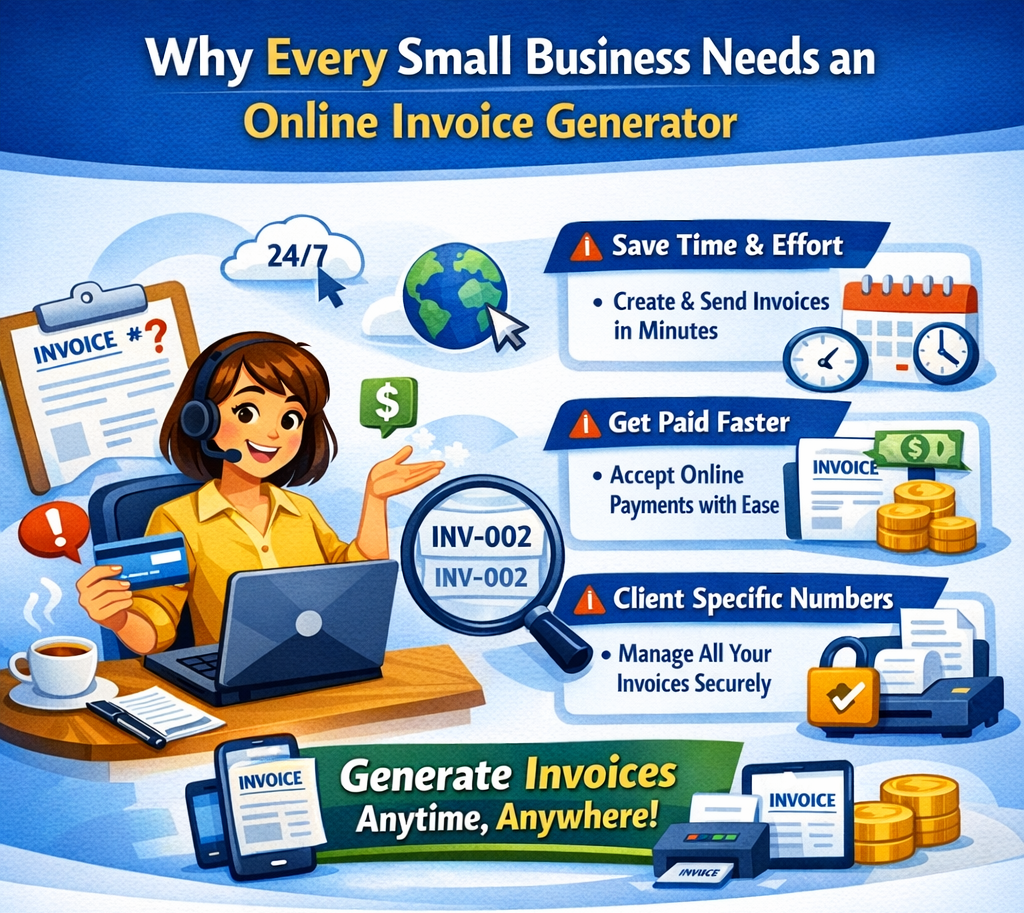 Why Every Small Business Needs an Online Invoice Generator