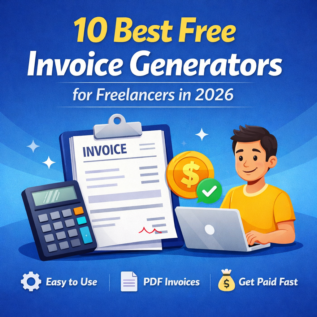 10 Best Free Invoice Generators for Freelancers in 2026