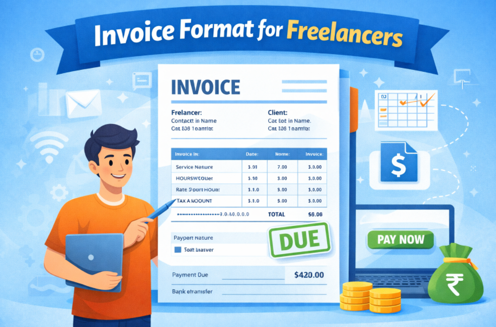 Invoice Format for Freelancers